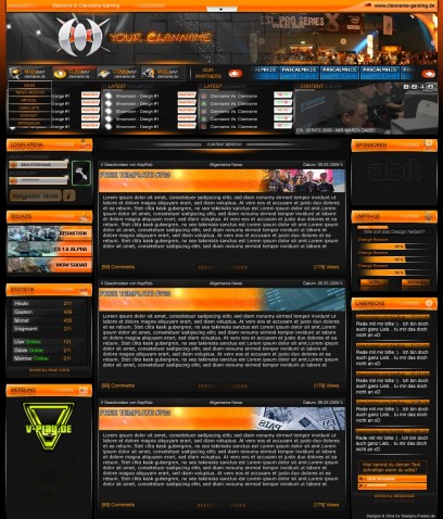 Clan Design Orange No2